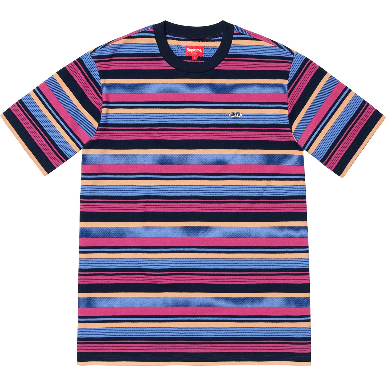 Multi Stripe S/S Top view 4